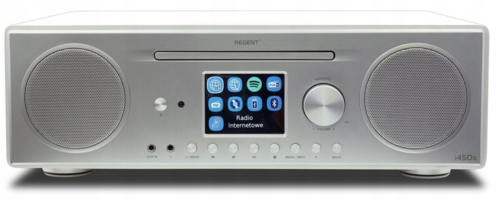 Radio FM DAB+ Internetowe WiFi CD MP3 USB Ferguson i450s Spotify Bluetooth