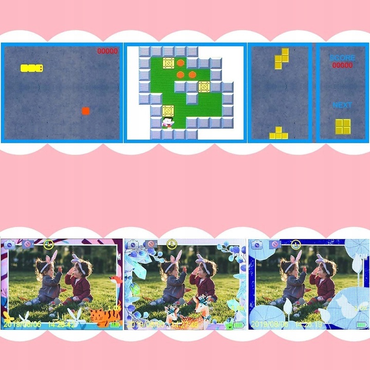 Aparat fotograficzny dla dzieci różowy