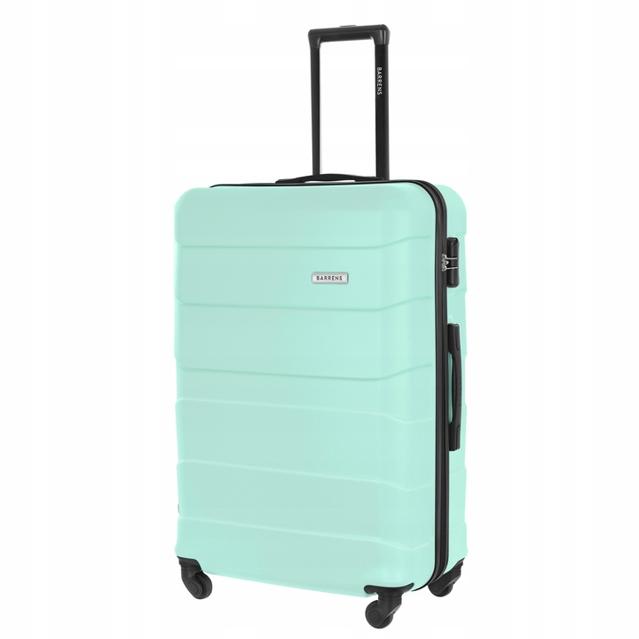 Duża WALIZKA Podróżna BAGAŻ REJESTROWANY twarda POJEMNA TORBA XXL mięta