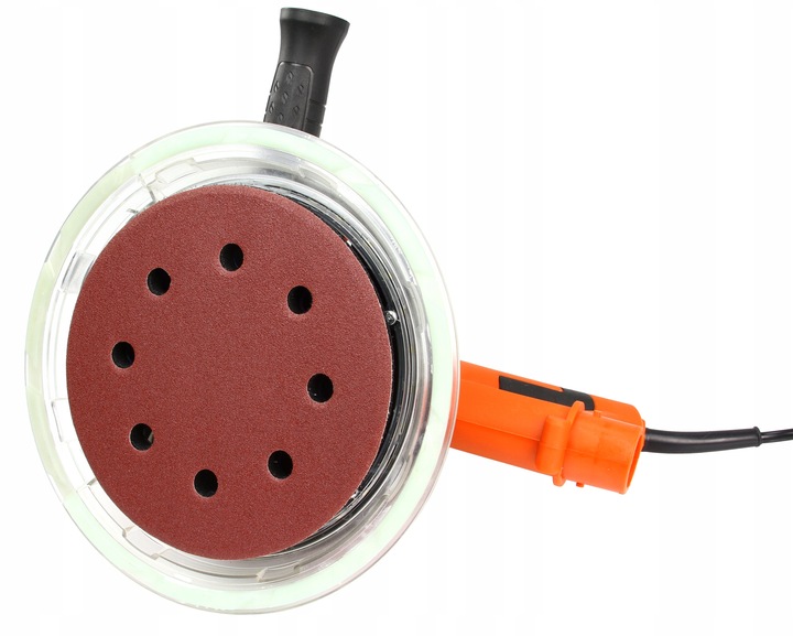 SZLIFIERKA DO GIPSU GŁADZI TYNKU ŚCIAN TYNKÓW LED TORBA Papier x 26