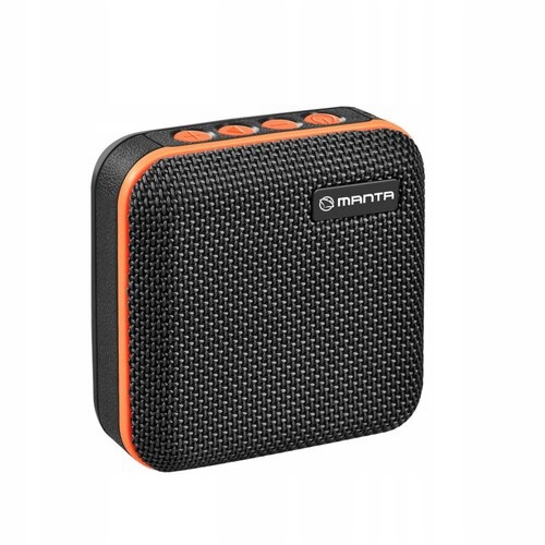 GŁOŚNIK BLUETOOTH Przenośny Bezprzewodowy z radiem MANTA SPK01GO MP3 USB FM