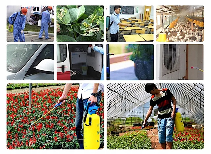 MYJKA CIŚNIENIOWA RĘCZNA PLECAKOWA 5L 3Bary