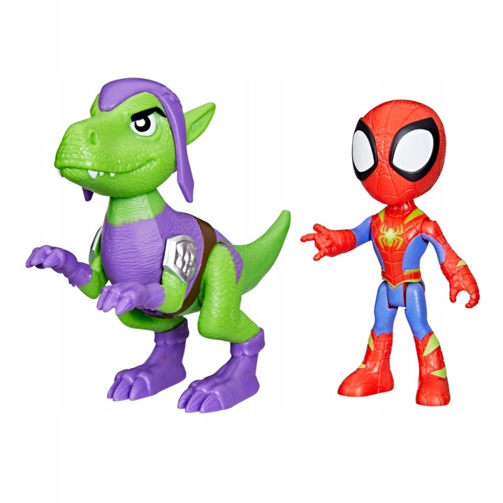 Spider-Man Spidey Dino-Webs Zestaw figurek Spidey i Goblin Raptor Hasbro