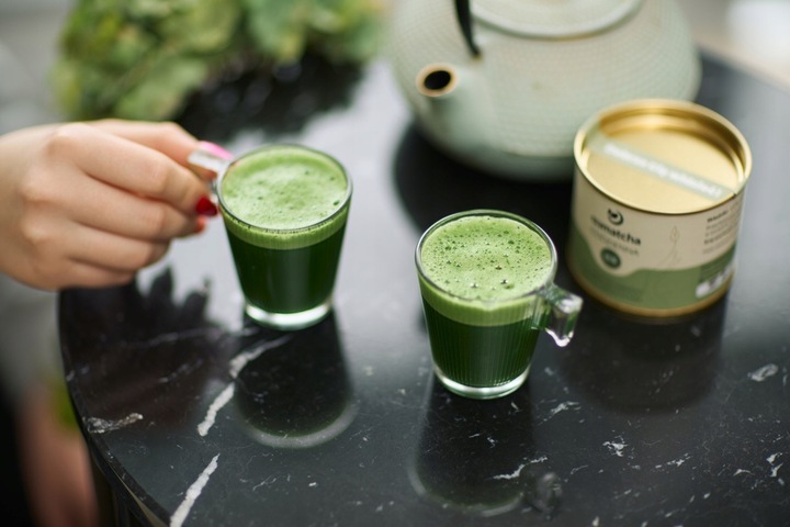 Zielona Herbata MATCHA Codzienna 100g JAPOŃSKA sproszkowana 123Matcha Latte