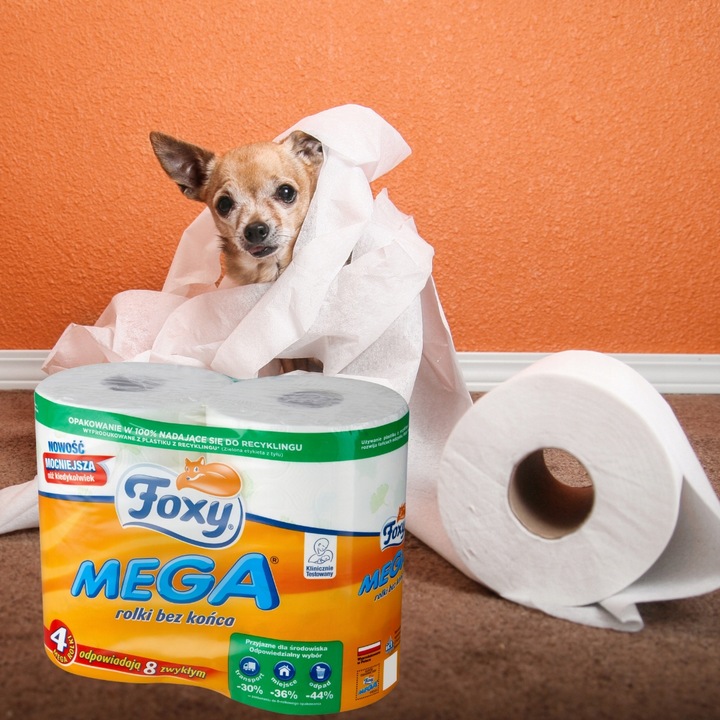 Papier toaletowy Foxy Mega