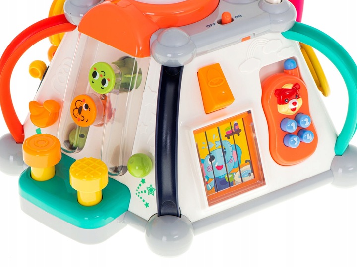 KOSTKA SENSORYCZNA INTERAKTYWNA SORTER EDUKACYJNY