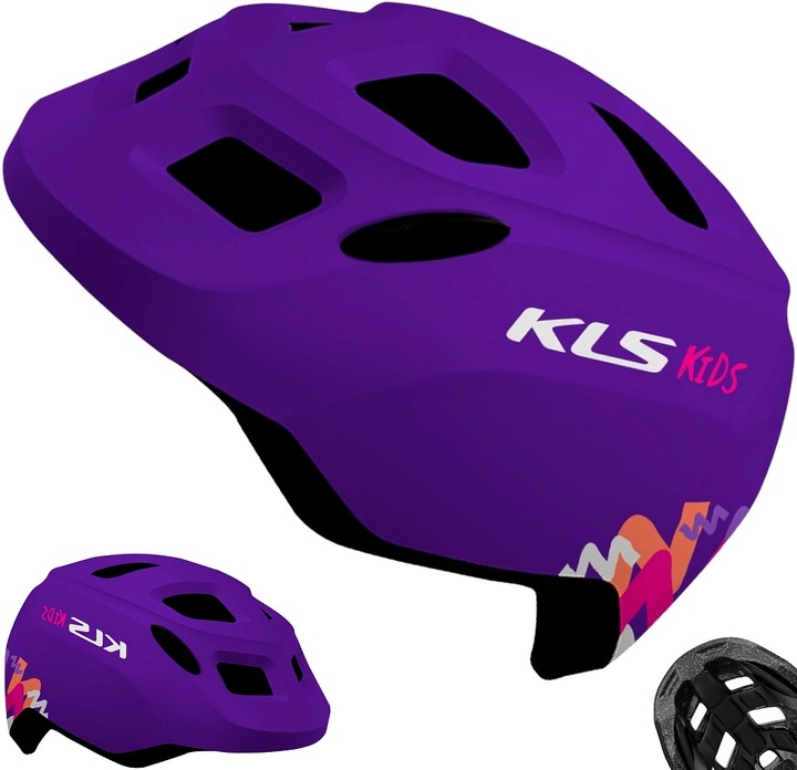 Kask dziecięcy KELLYS ZIGZAG 022 (45-50 cm) purple