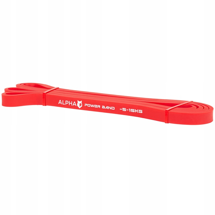Zestaw 4 Gum Oporowych do Ćwiczeń z Uchwytem Gratis - Power Band ALPHA
