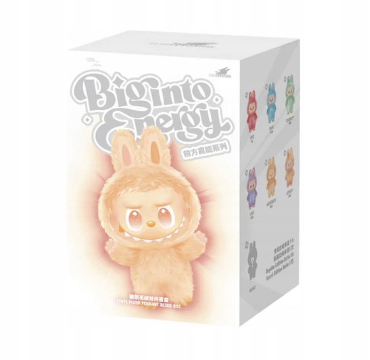 LABUBU BIG INTO ENERGY BRELOK MASKOTKA PLUSZOWA HIT BLINDBOX