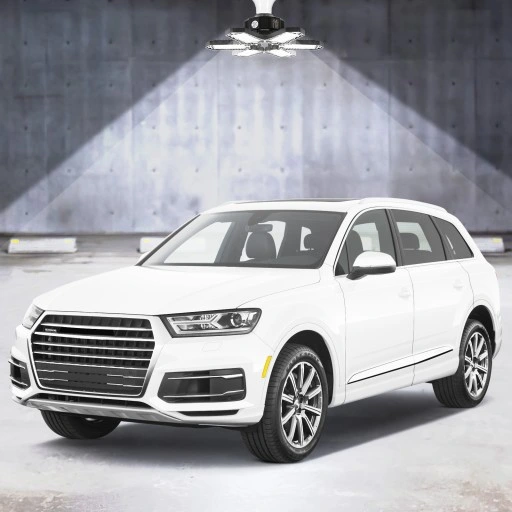 OŚWIETLENIE WARSZTATOWE GARAŻOWE PRACA SUFITOWA ŻARÓWKI LED OŚWIETLENIE