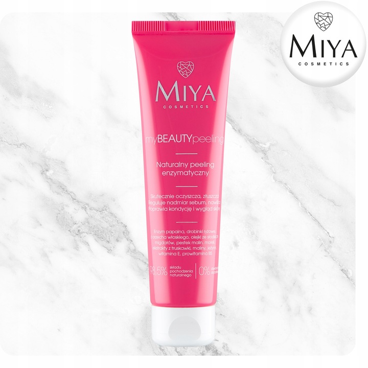 Naturalny Peeling Enzymatyczny Do Twarzy Oczyszczający Złuszczający 60 ml