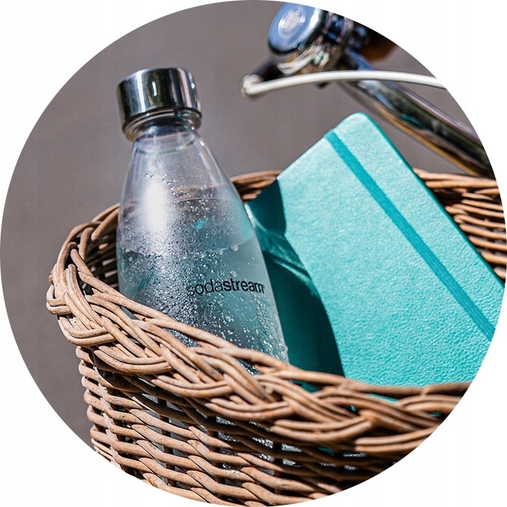 Saturator do wody gazowanej Sodastream ART + Nabój z gazem CO2 + Butelka 1L