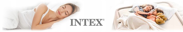 MATERAC DMUCHANY INTEX Z POMPKĄ ŁÓŻKO JEDNOOSOBOWY