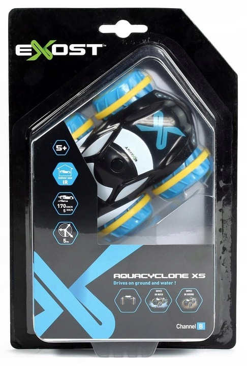 Exost AQUA CYCLONE XS auto jeździ po wodzie pilot