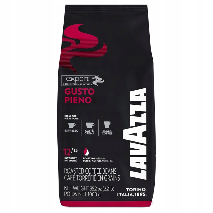 Lavazza Expert Gusto Pieno 1 kg ziarnista