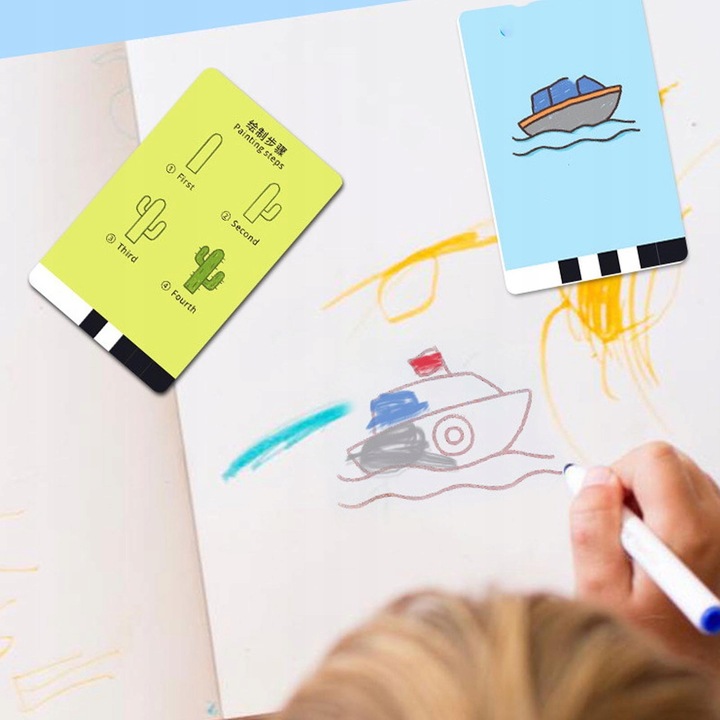 Robot edukacyjny do malowania dla dzieci, zabawki do wczesnej edukacji