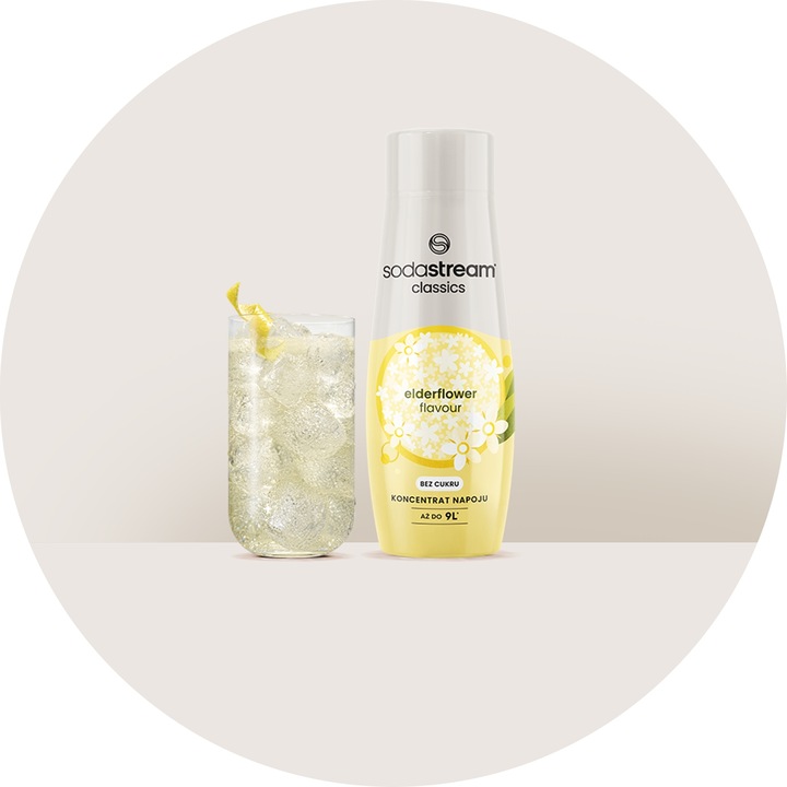 ZESTAW Syrop koncentrat do wody SodaStream bez cukru 3x440ml słomki