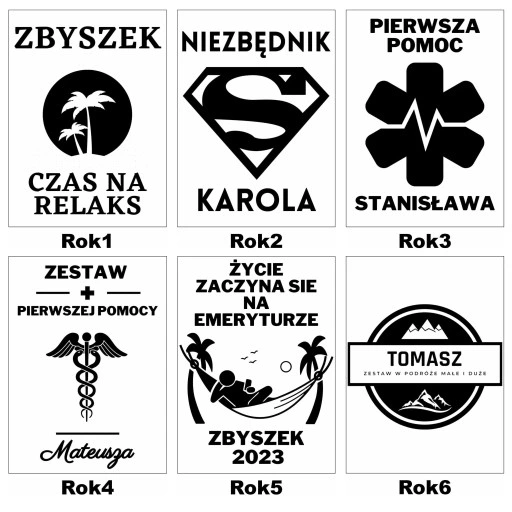 PREZENT NA URODZINY PIERSIÓWKA GRAWER 18 30 40 50