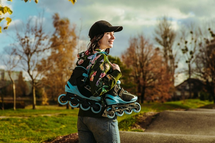 Rolki damskie Spokey MrsFIT ABEC-7 Carbon rozm 36