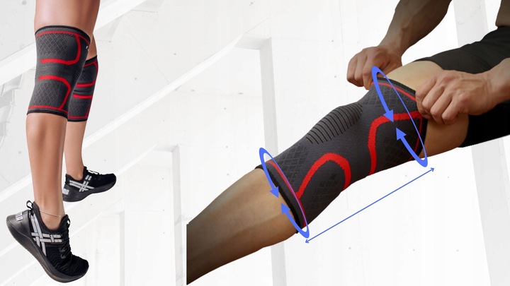 STABILIZATORY KOLAN ŚCIĄGACZE OPASKI KOMPERSYJNE