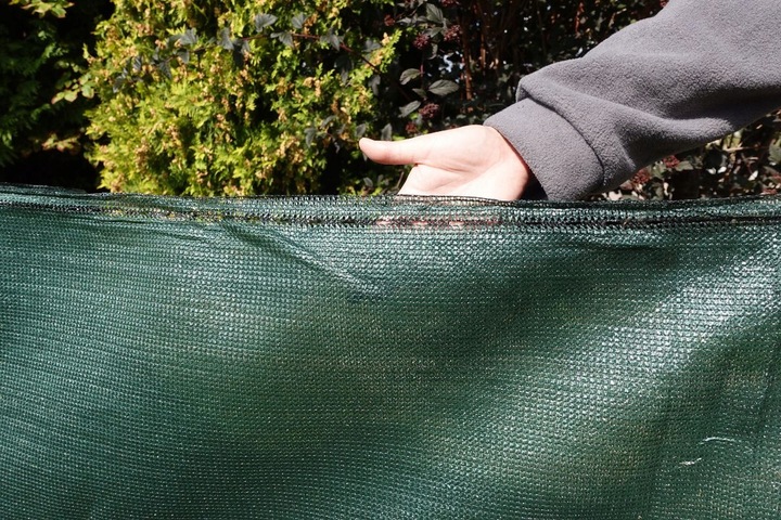 Siatka Cieniująca 1x30m 90% UV Osłonowa Maskująca Ogrodzenie Osłona Na Płot