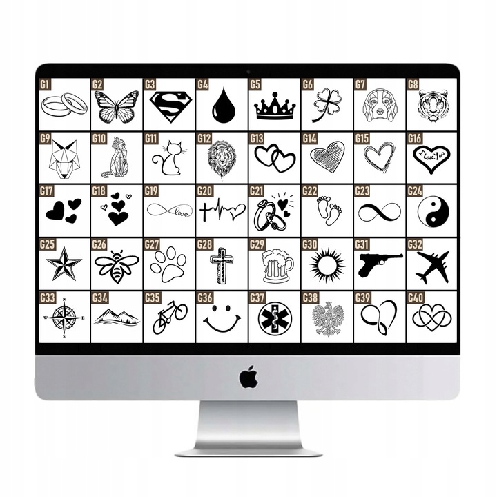 Brelok do kluczy z grawerem PREZENT na WALENTYNKI stal 316L czarny BLINGART