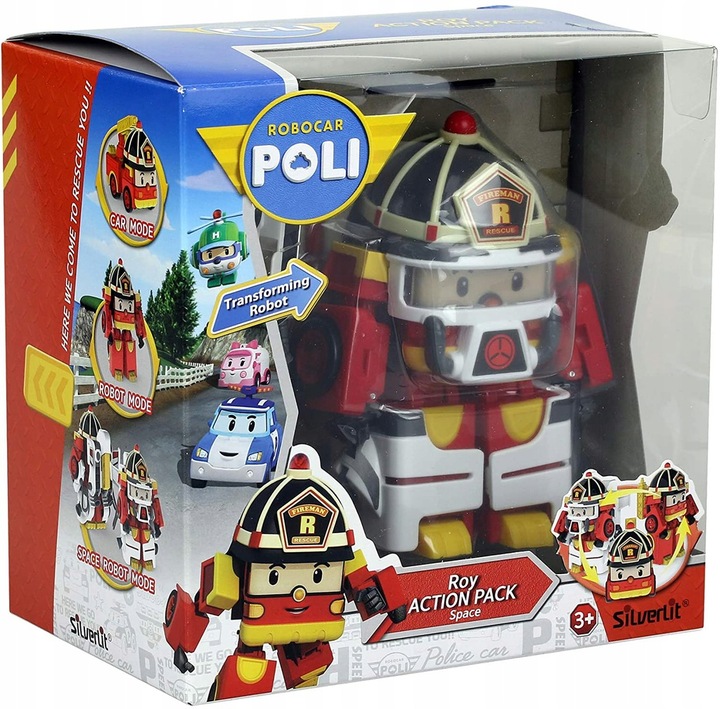 Robocar Poli Figurka Roy Transformująca się