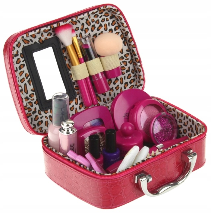 Kuferek Kosmetyków Zestaw do Makijażu Paznokci Make Up Kosmetyki dla Dzieci