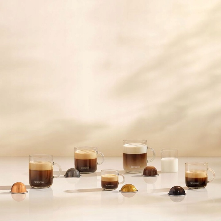 NESPRESSO EKSPRES DO KAWY NA KAPSUŁKI VERTUO POP + ZESTAW KAW 8004399035805