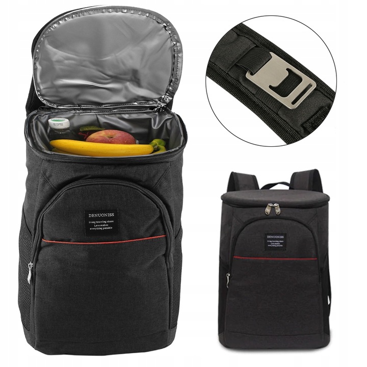 PLECAK TERMICZNY TERMOIZOLACYJNY TURYSTYCZNY TORBA PODRÓŻNA LODÓWKA PLAŻOWA