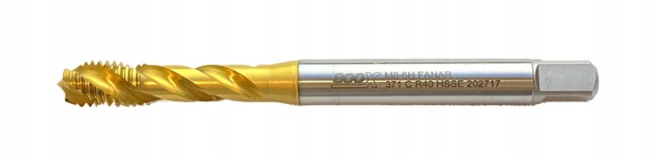 GWINTOWNIK M6 DIN-371C R40 (6H) HSSE TIN 800X FANAR (C2-513X01-0060)