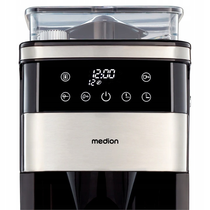 DZBANEK SZKLANY 1.5 L DO EKSPRESU Z MŁYNKIEM MEDION MD 19899