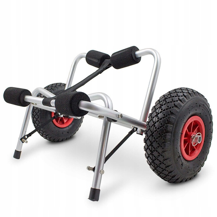 Wózek Transportowy do Kajaka Łodzi Pontonu Łódki Składany do 70kg na kołach