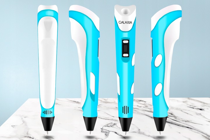 DŁUGOPIS 3D Dla Dzieci DRUKARKA 3 D PEN Zestaw i WKŁADY PLA 110 METRÓW