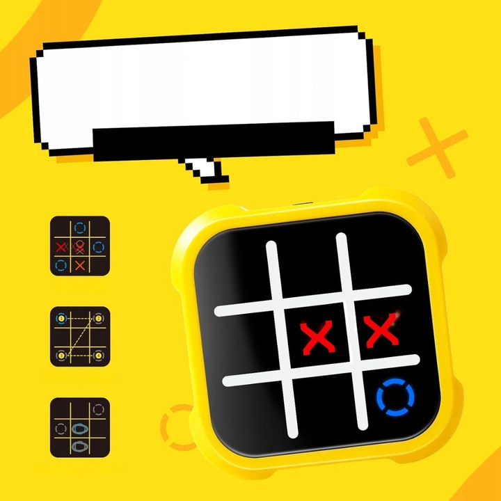 KÓŁKO I KRZYŻYK Gra Logiczna Elektroniczna Interaktywna PREZENT dla Dzieci