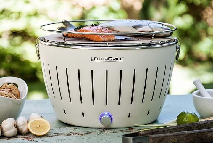 GRILL WĘGLOWY BEZDYMNY LOTUSGRILL PRZENOŚNY OGRODOWY STANDARD PLUS TORBA