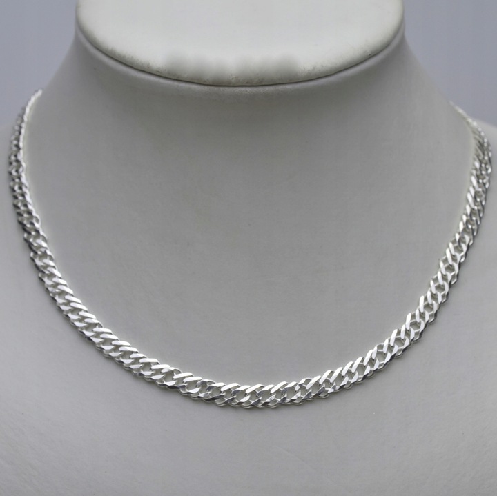 Łańcuszek srebrny ROMBO Męski 60cm Srebro 925 -50%