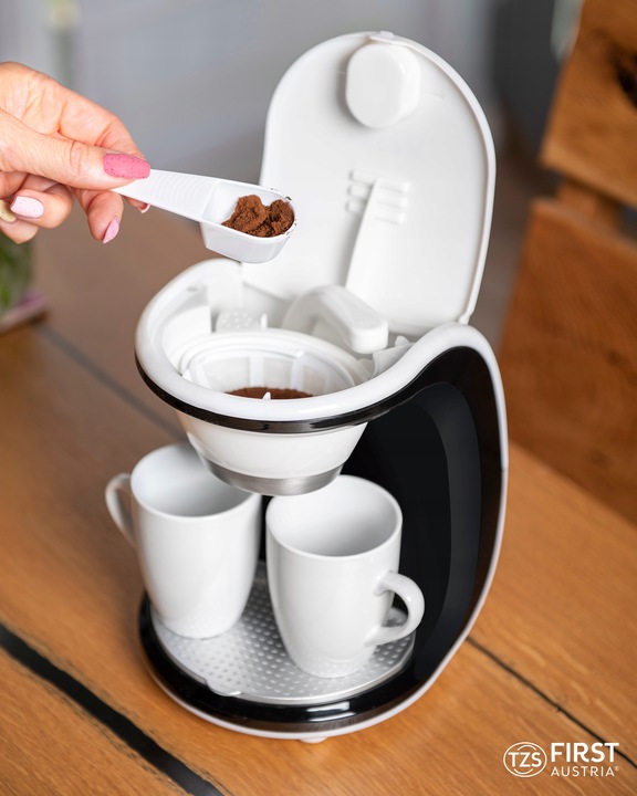 Ekspres do kawy przelewowy turystyczny PLUS KUBKI first austria