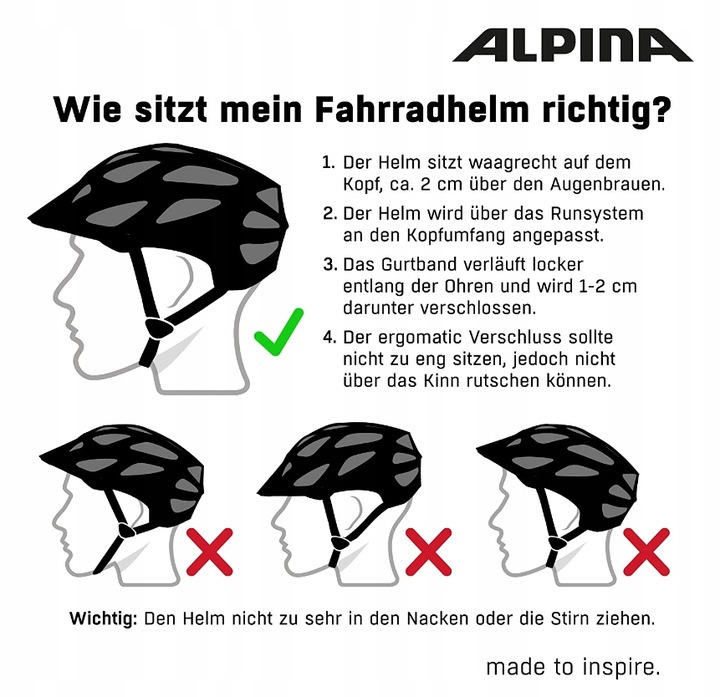 Kask rowerowy Alpina Haarlem r. L