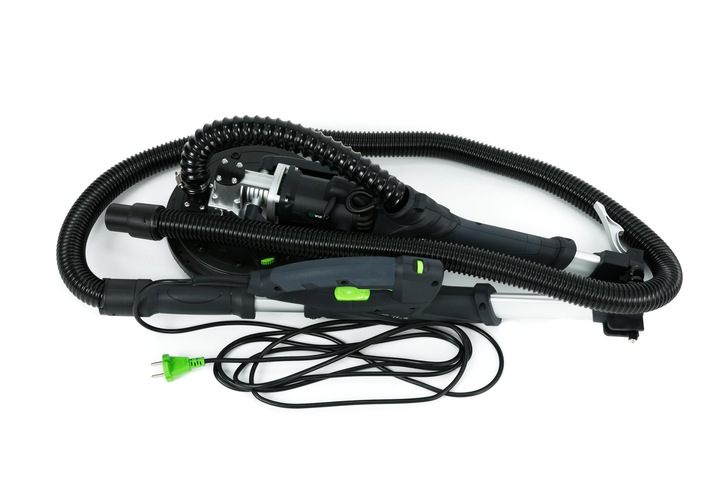 SZLIFIERKA DO GIPSU GLADZI TYNKU ZYRAFA Z PODŚWIETLENIEM LED BEZPYŁOWA