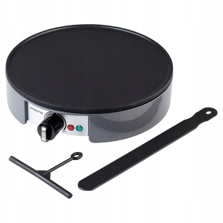 NALEŚNIKARKA ELEKTRYCZNA PATELNIA DO PIECZENIA NALEŚNIKÓW 1200W 30cm