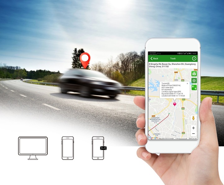 LOKALIZATOR GPS NADAJNIK DO AUTA ODCIĘCIE PALIWA