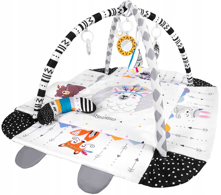 MATA EDUKACYJNA RICOKIDS DLA NIEMOWLĄT DUŻA INTERAKTYWNA MIĘKKA + GRATIS