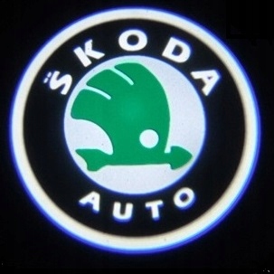 LED LOGO PROJEKTOR HD 3D DRZWI SKODA OCTAVIA I II