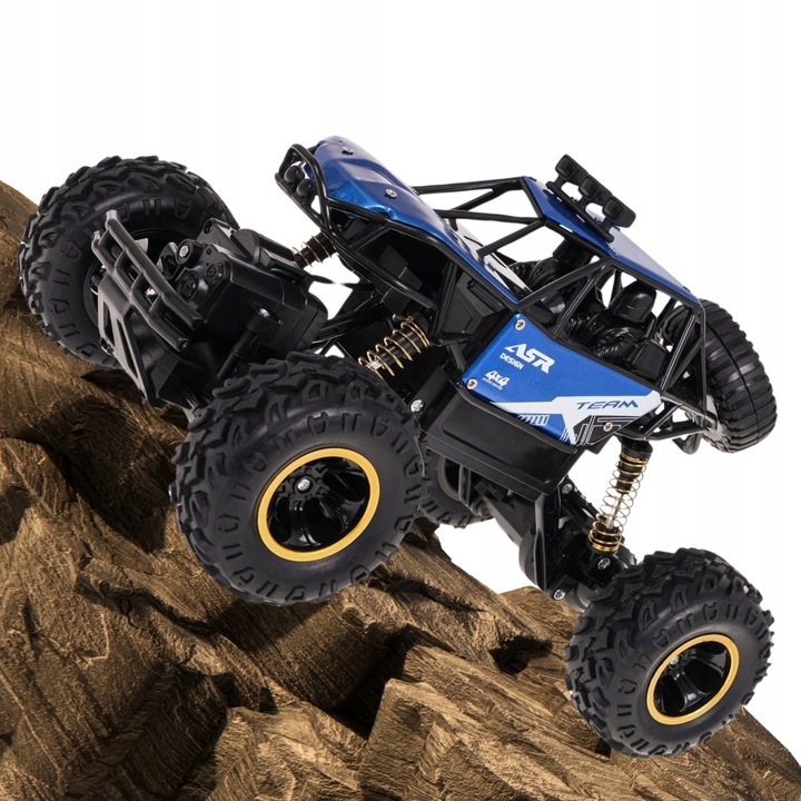 SAMOCHÓD ZDALNIE STEROWANY 1:16 AUTKO AUTO TERENOWE 4X4 NA PILOTA R/C METAL