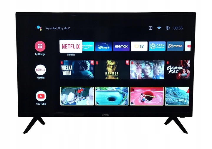 SMART TV LED 40 VIVAX 40LE20K DVBT2 PVR Android 11