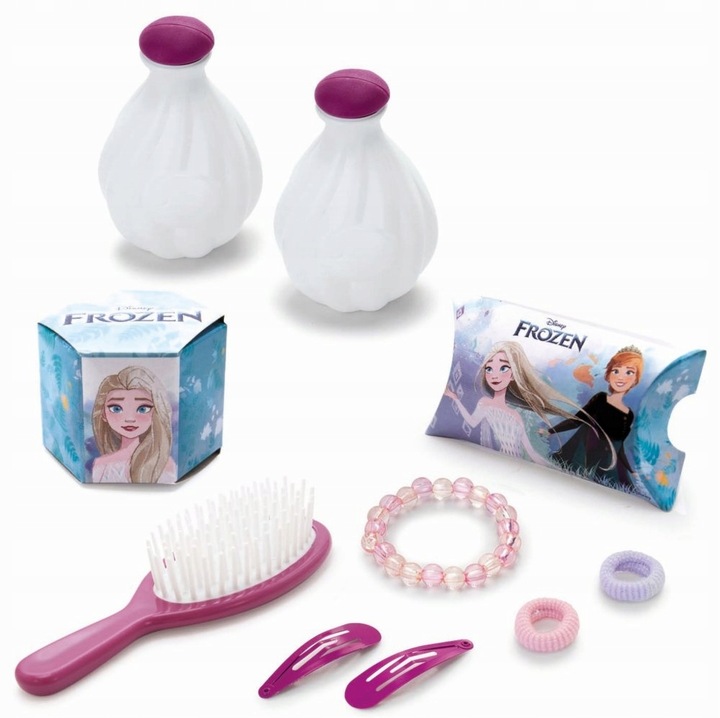 Smoby Toaletka Disney Kraina Lodu Salon Piękności Frozen 10 Akc Taboret