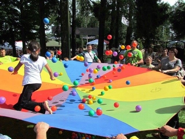 PROFESJONALNA Chusta animacyjna Centrum Akson 2,5M Animator