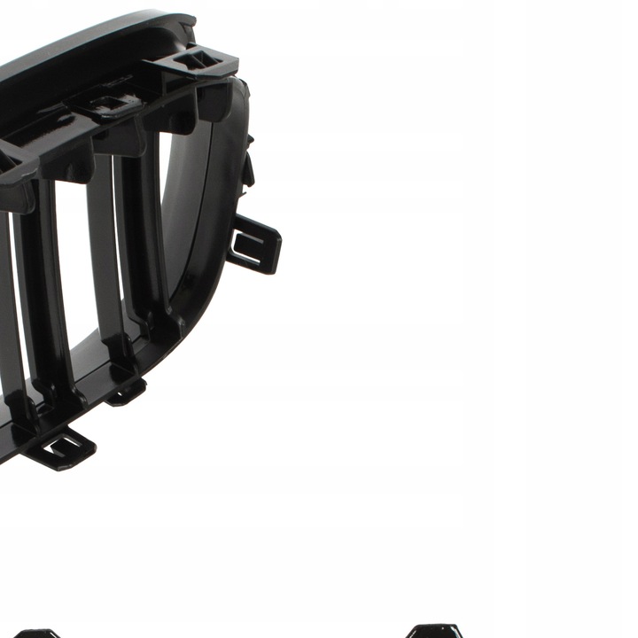 Grill Atrapa Nerki Pakiet Kratka Połysk Czarna do BMW E60 E61 M