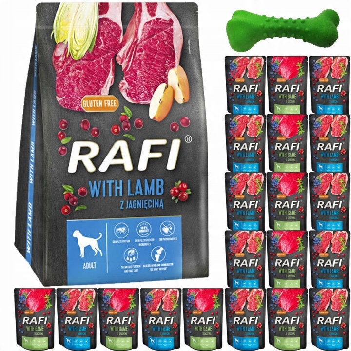 Rafi karma sucha jagnięcina 10 kg